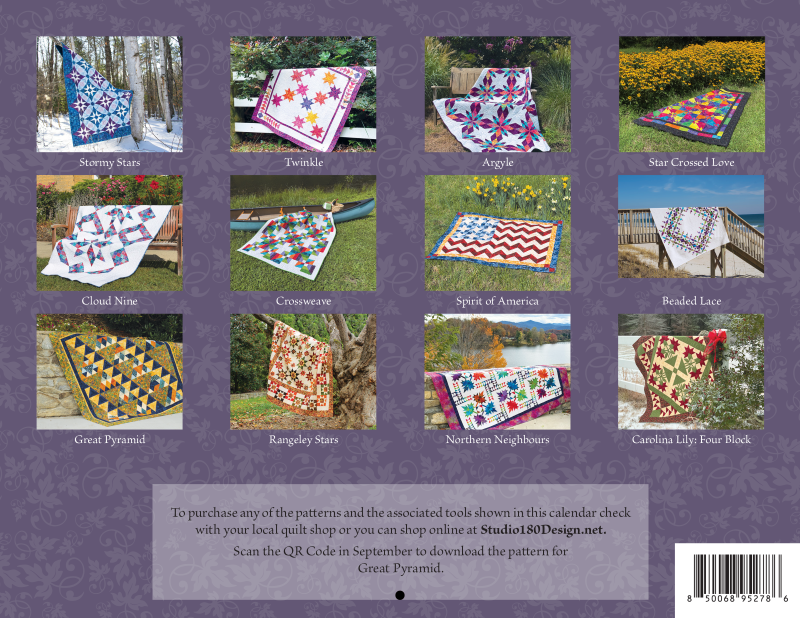 2027 A Year of Quilts Calendar