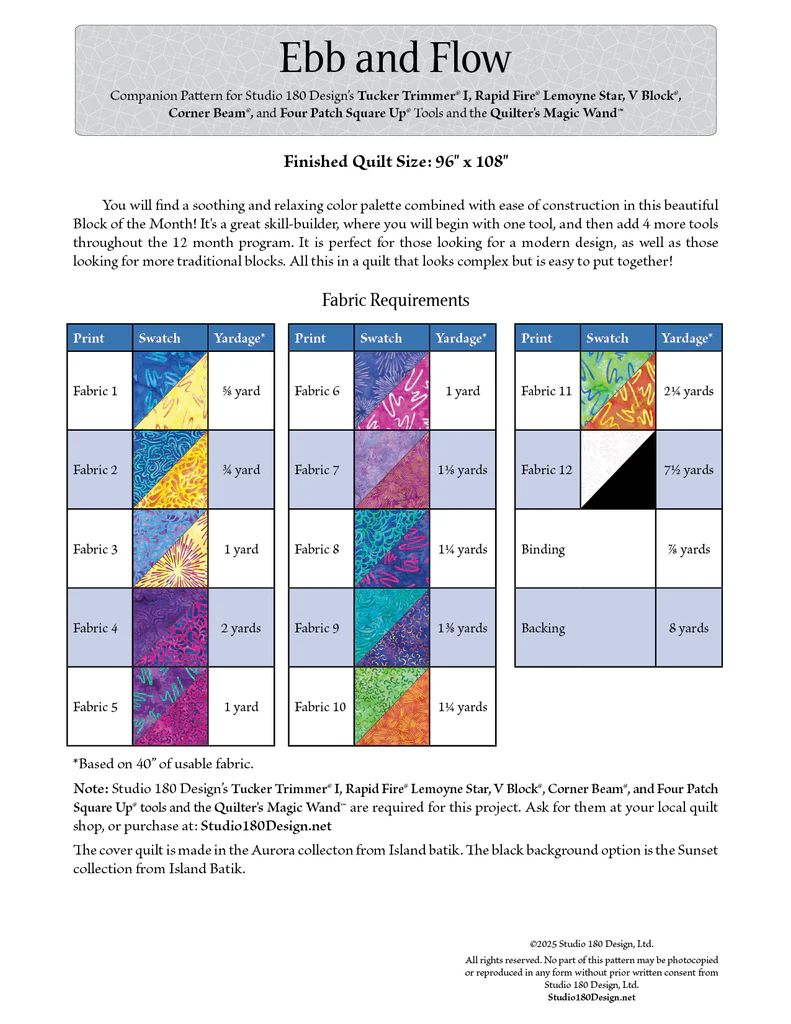 Ebb and Flow Pattern