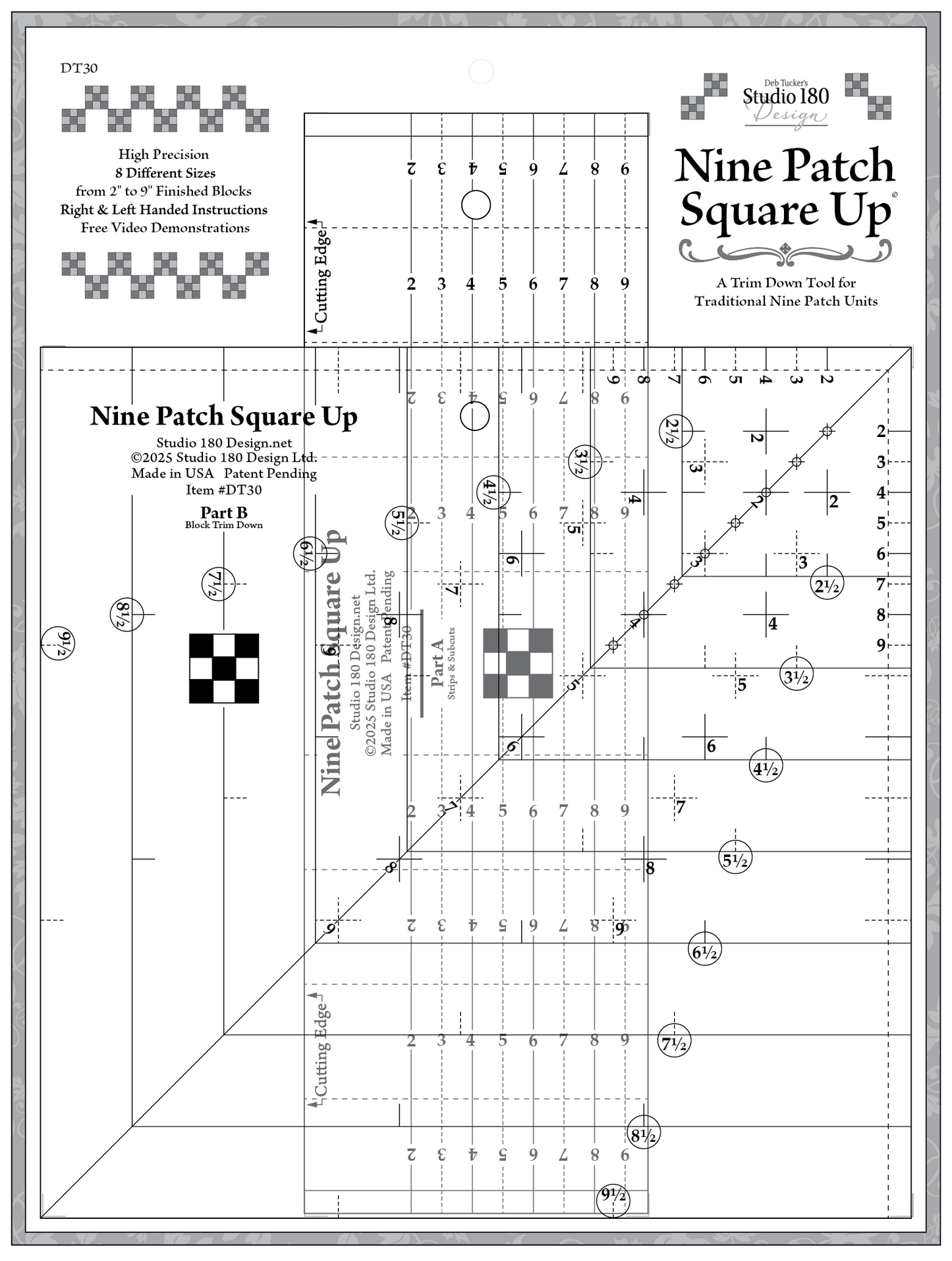 Nine Patch Square Up Tool
