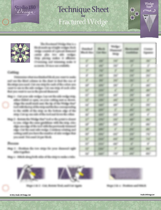 Fractured Wedge Technique Sheet