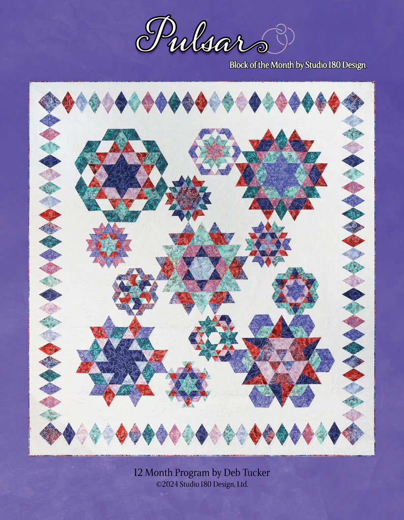 Pulsar Block of the Month Pattern