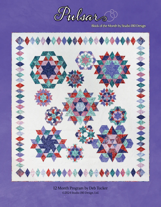 Pulsar Block of the Month Pattern